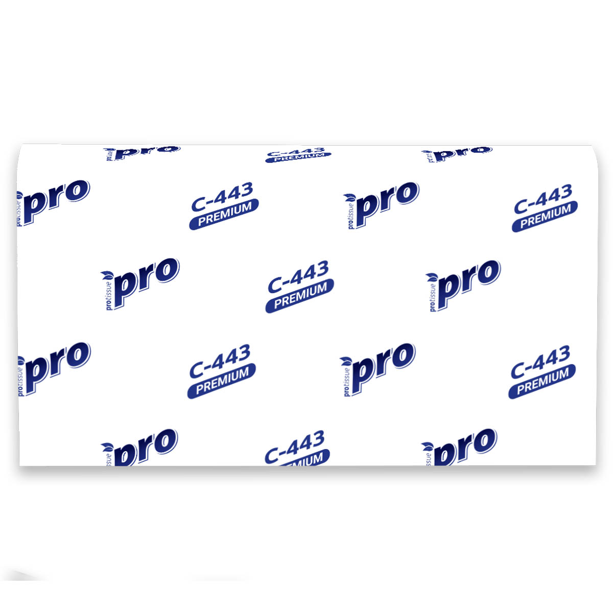 Полотенца бумажные листовые Protissue Premium С443 Z-слож. 2-х слойные 190 л 21 шт.