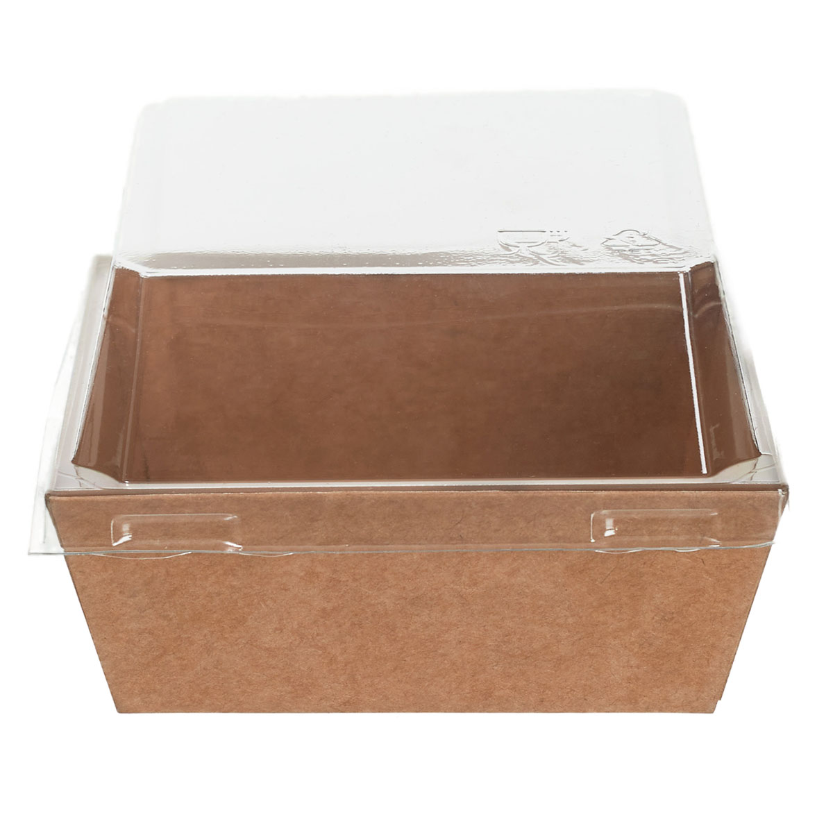 Контейнер бумажный с крышкой Ant Box Kraft 350 мл 90x90x80 мм 750 шт.
