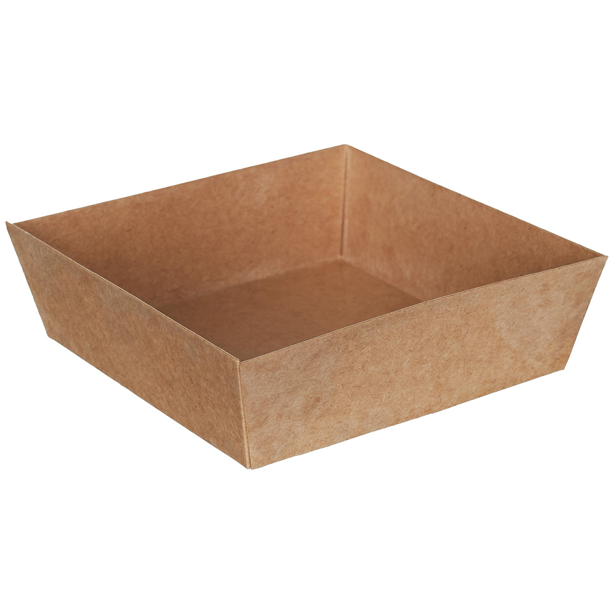 Контейнер бумажный с крышкой Ant Box Kraft 550 мл 110x110x88 мм 300 шт.