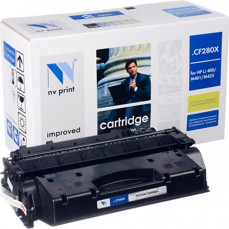Картридж совместимый NV Print CF280X чёрный