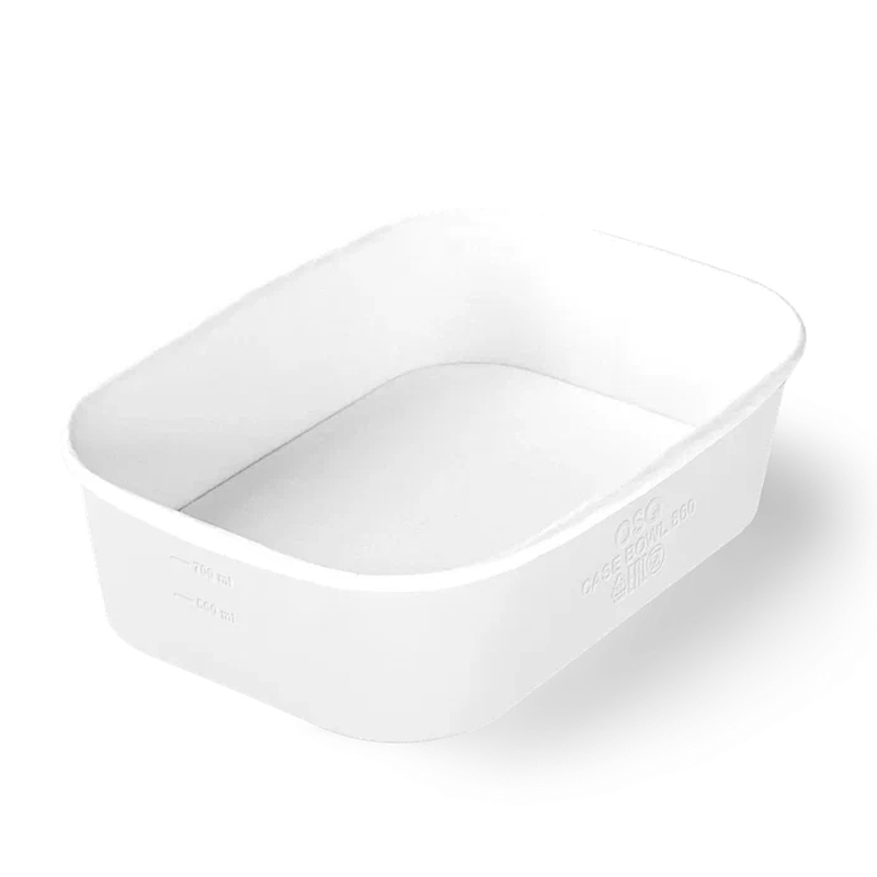 Салатник без крышки OSQ CASE BOWL 860 мл WHITE EDITION 190x135x51 мм 360 шт.
