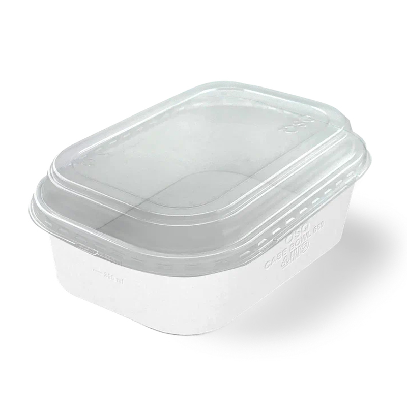 Крышка для салатника OSQ CASE BOWL 660 мл полукупольная 178x126x26 мм PET 405 шт.