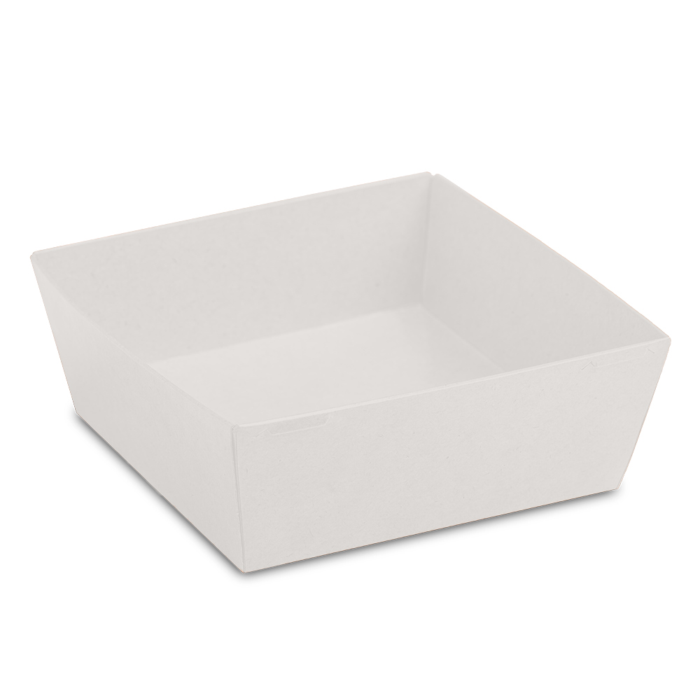 Салатник без крышки OSQ SMARTPACK 550 мл WHITE EDITION 128x128x49 мм 450 шт.