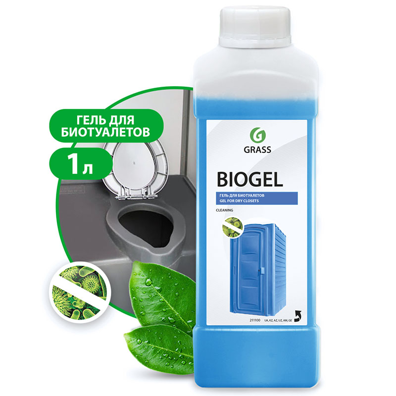 Средство для биотуалетов Grass Biogel 1 л