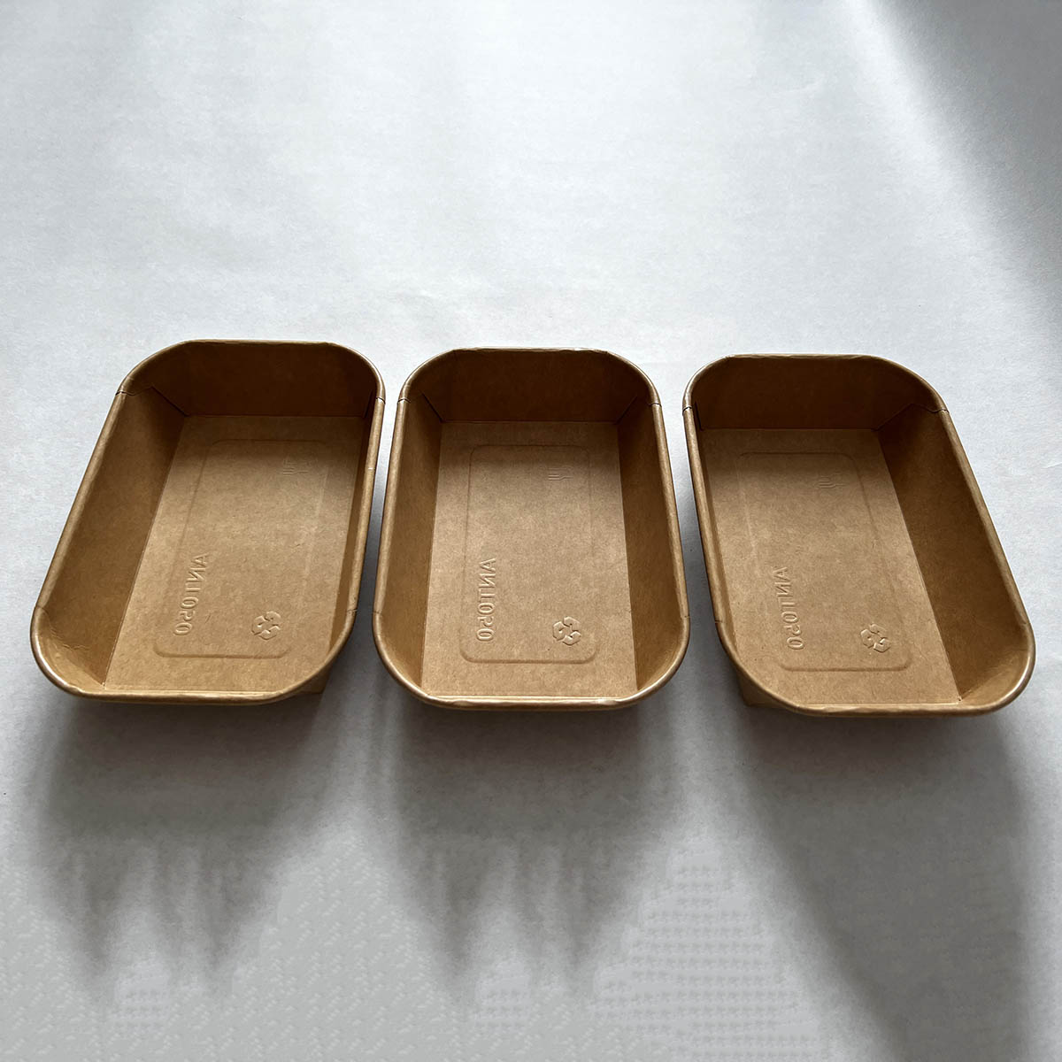 Контейнер бумажный Green Ant New Soft Kraft 500 мл 168х118х35 мм 450 шт.