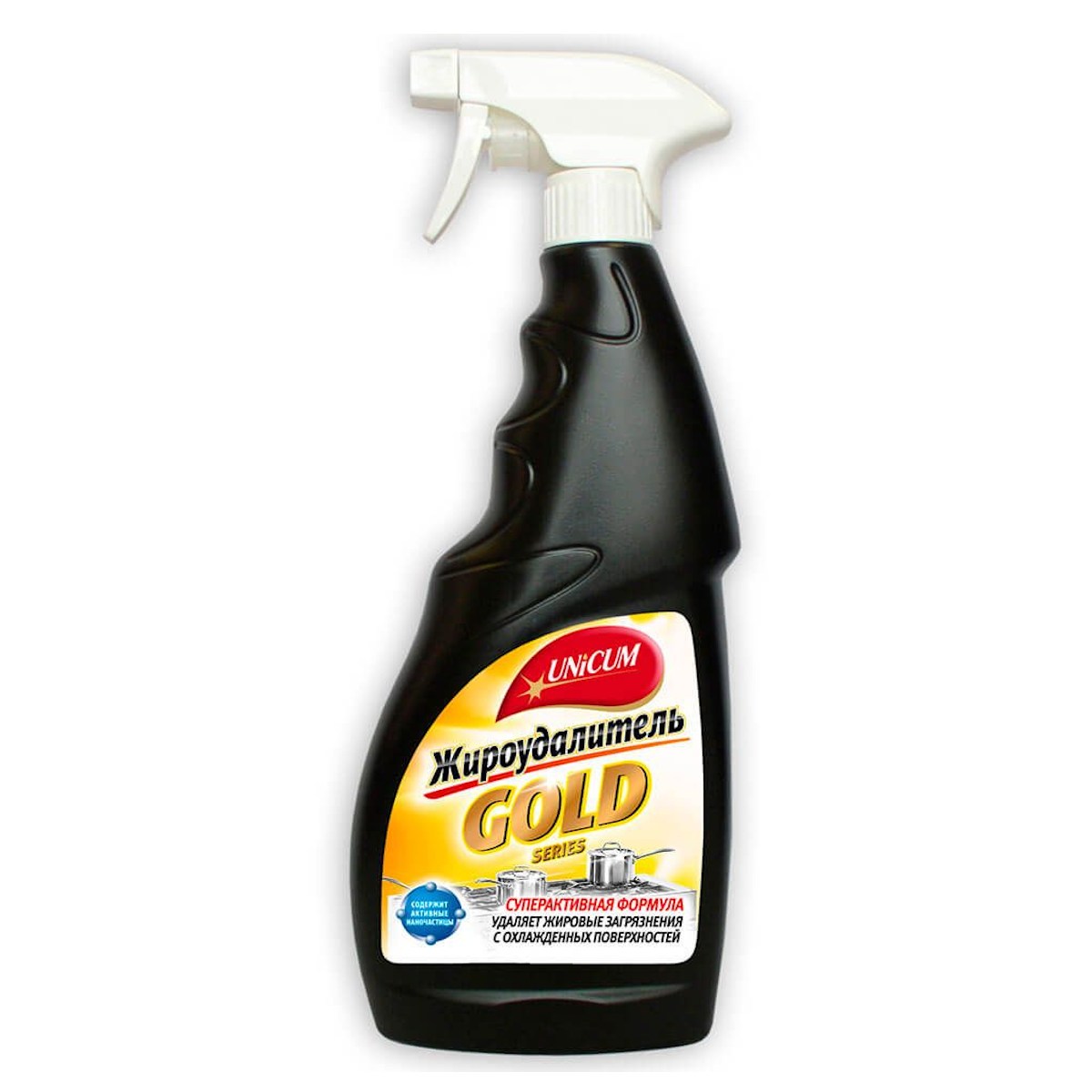 Жироудалитель UNICUM GOLD 500мл с курком 1/12    