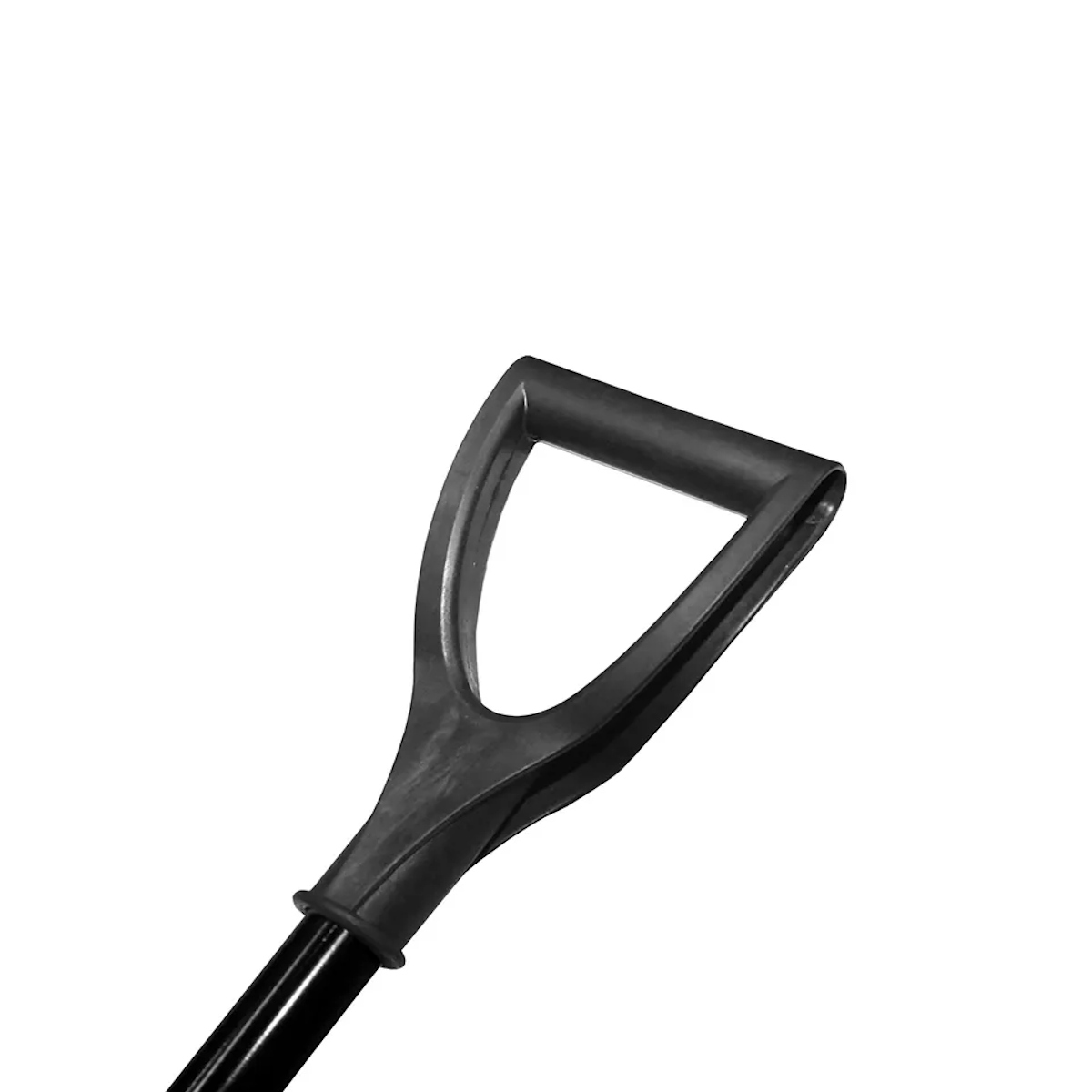 Лопата снегоуборочная поликарбонат 470x420 Эксперт Black алюминиевой и ручкой